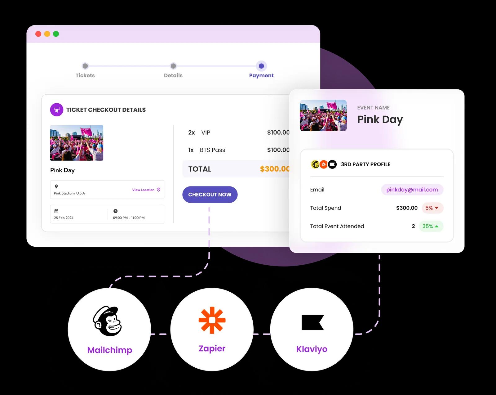 Ticket Spot third-party integrations