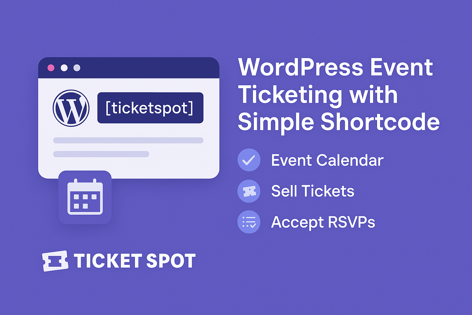 Add Event Ticketing to WordPress with a Single Shortcode